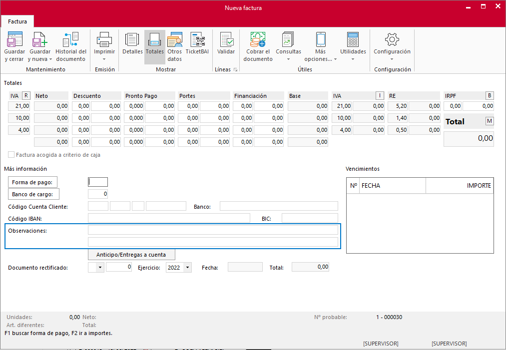 F797 C mo Poner Observaciones En Los Documentos Software Delsol